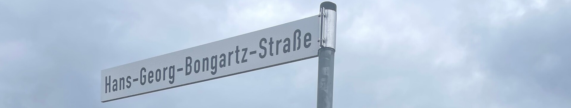Straßenschild Hans-Georg-Bongartz-Straße