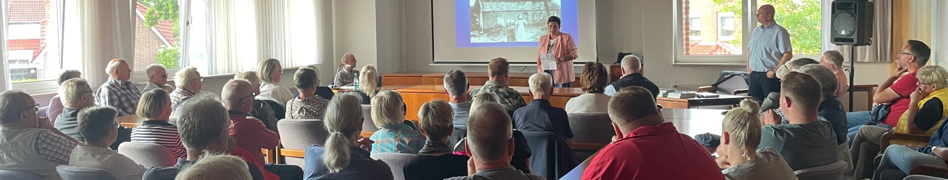 Vortrag Heuerlingswesen lockt viele Zuhörer ins Geester Rathaus - Gemeinde Geeeste
