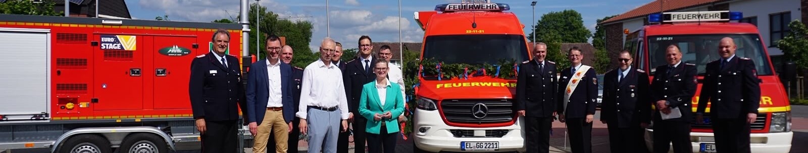 Einsegnung Fahrzeuge Feuerwehr Osterbrock 30.05.2026