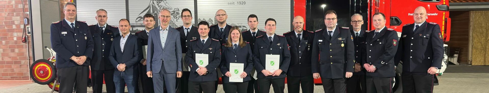 Jahresdienstversammlung Feuerwehr Osterbrock