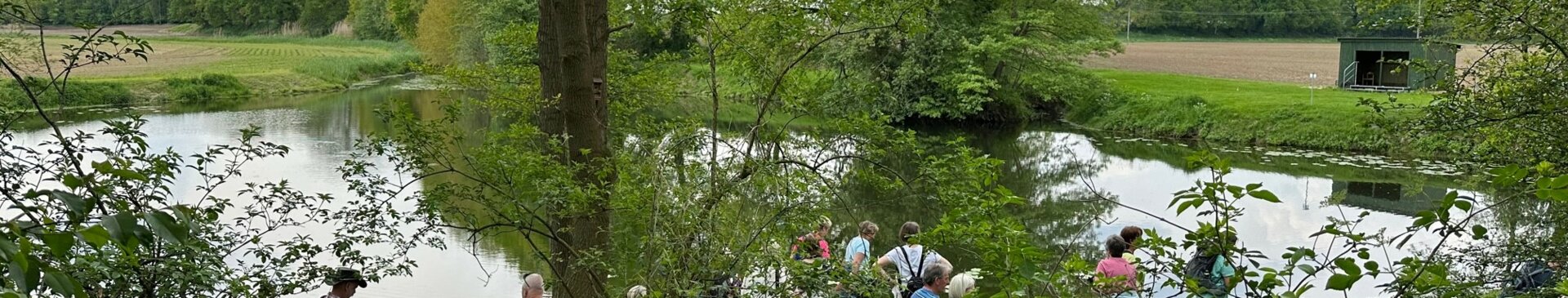 Tag des Wandern Gruppe Geeste 2  am Wasser