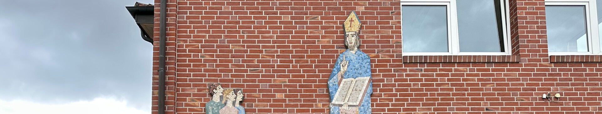 Mosaik Kunstwerk Bonifatius