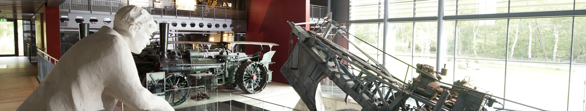 Blick in die Ausstellung Ottomeyerpflug 