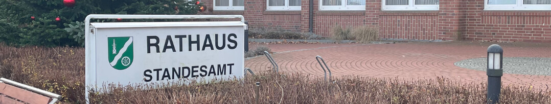 Rathaus der Gemeinde Geeste am 27.12.2025 geschlossen