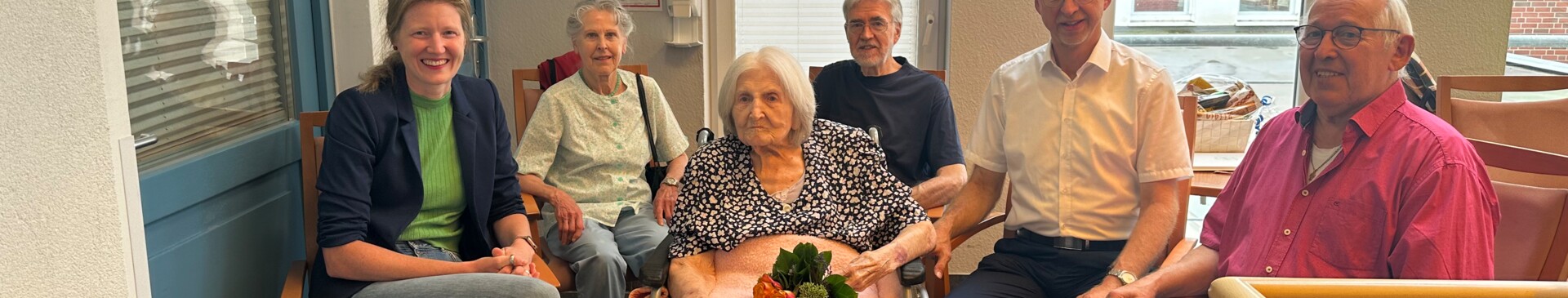 Älteste Bürgerin Wera Grade 103. Geburtstag