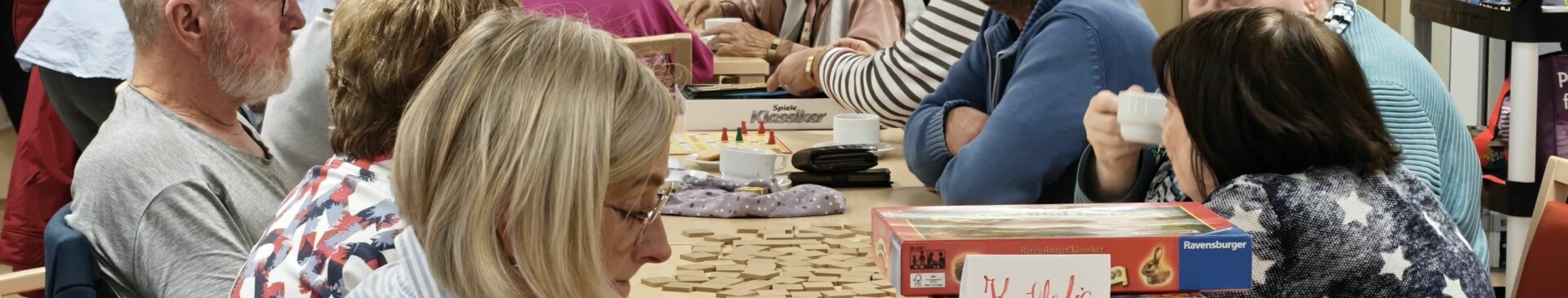 Spielende beim Spielcafé der Freiwilligenagentur Geeste 2025