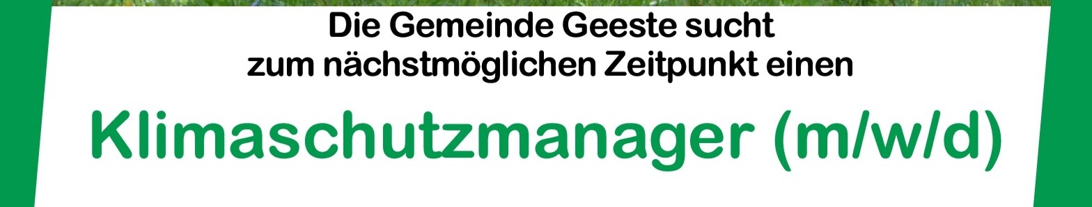 Stellenanzeige_Mai 2025_Klimaschutzmanager