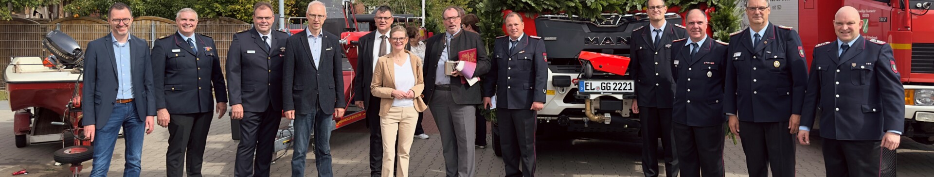Einsegnung Fahrzeuge Feuerwehr Osterbrock TLF und RTB 12.09.2026