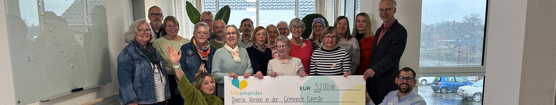 Spendenübergabe Pflegeheim Miteinander Osterbrock 11.03.26