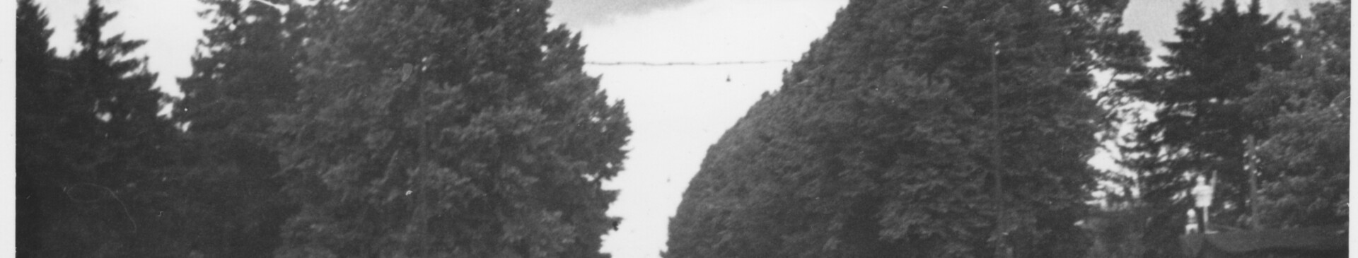 Schleuse Varol / Geeste vom Oberwasser, August 1950