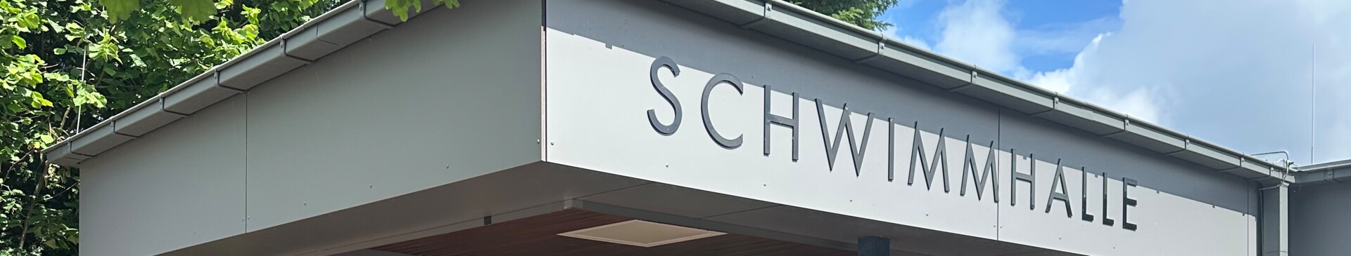 Schwimmhalle in Dalum Eingangsbereich - Gemeinde Geeste