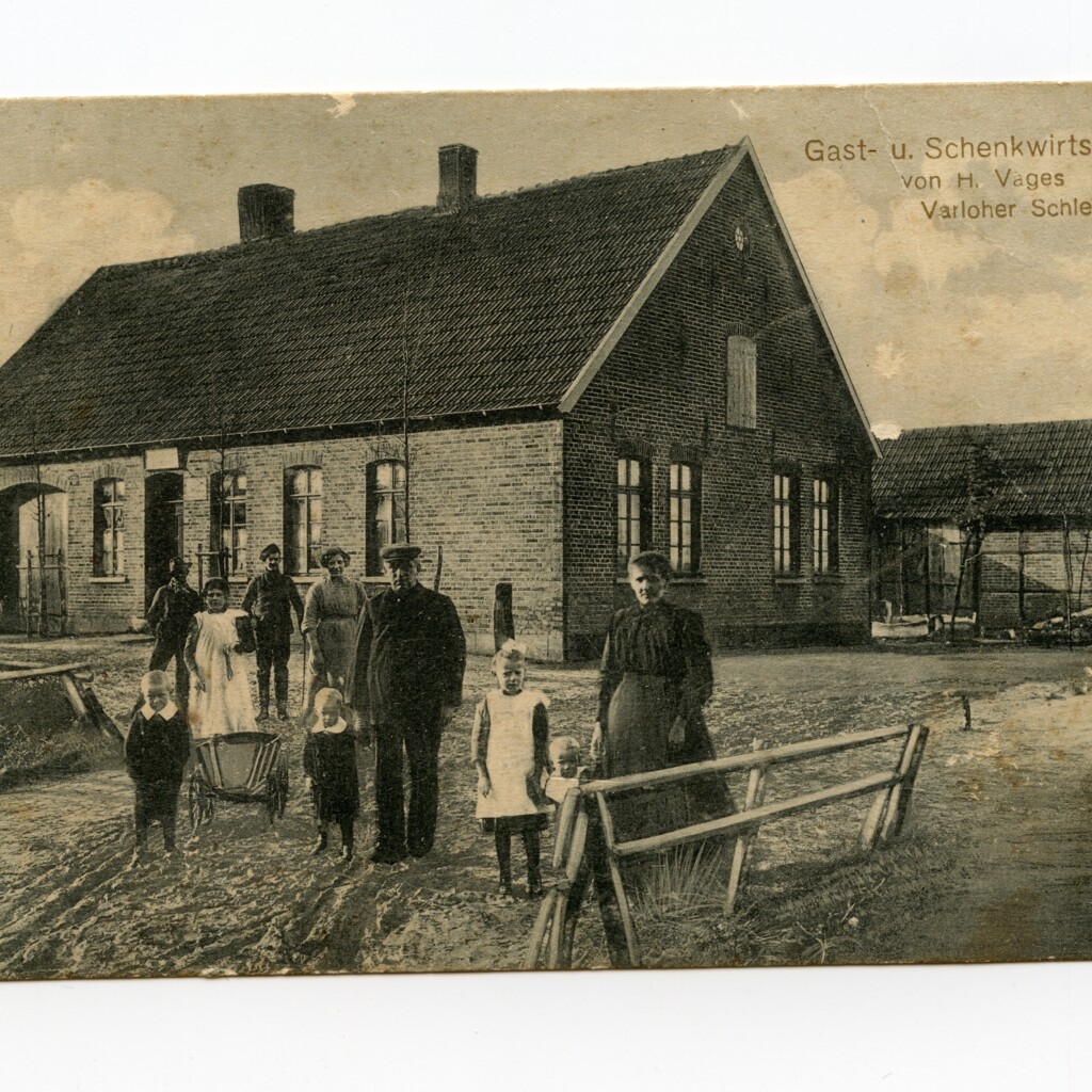 Gast- und Schenkwirtschaft von H. Vages, Varloher Schleuse