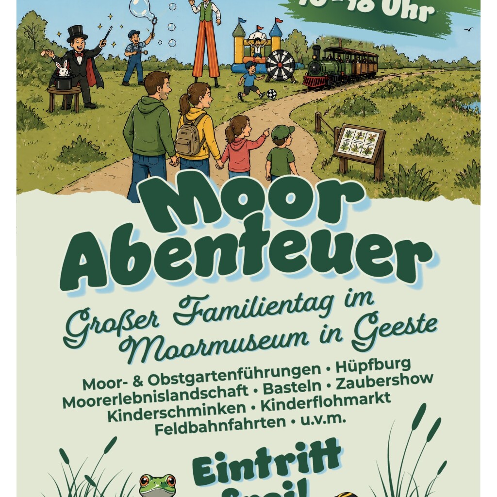 Anzeige MoorAbenteuer 2026 hf 4c - Gemeinde Geeste