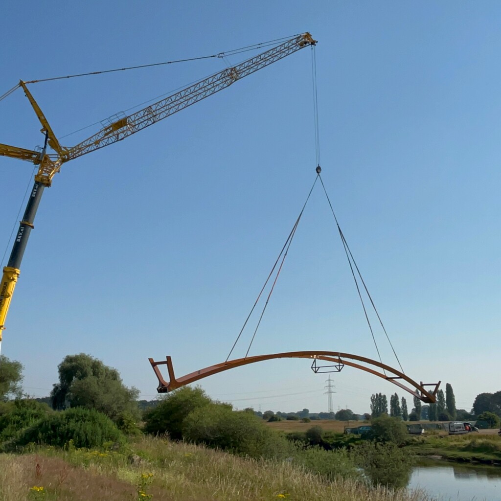 Einhub Fährbrücke Gemeinde Geeste 37