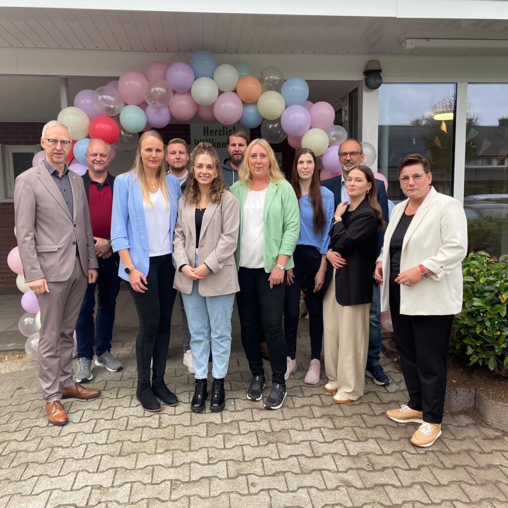 Das Kollegenteam zur Eröffnung des Josef-Kindergartens in Hesepe - Gemeinde Geeste