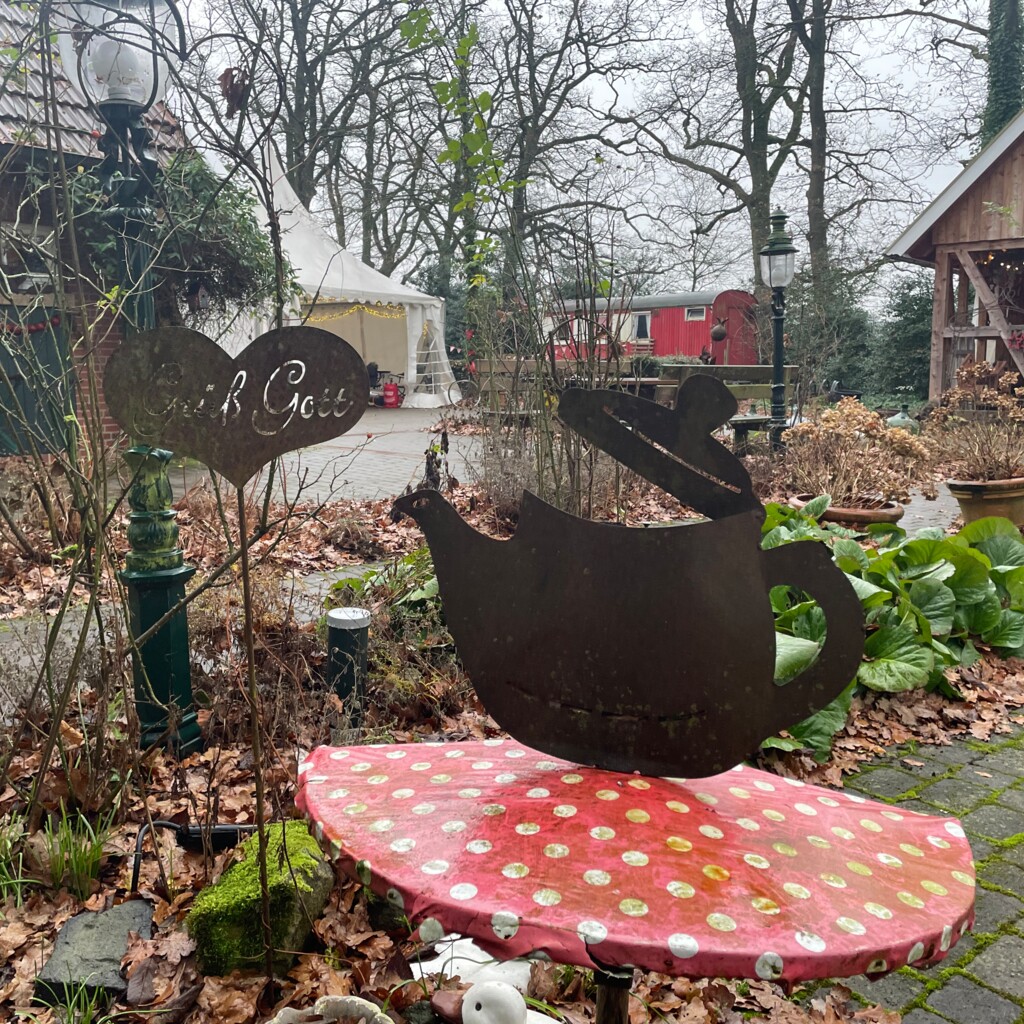 Kräuterhof Rosen im Winter Herbst - Gemeinde Geeste