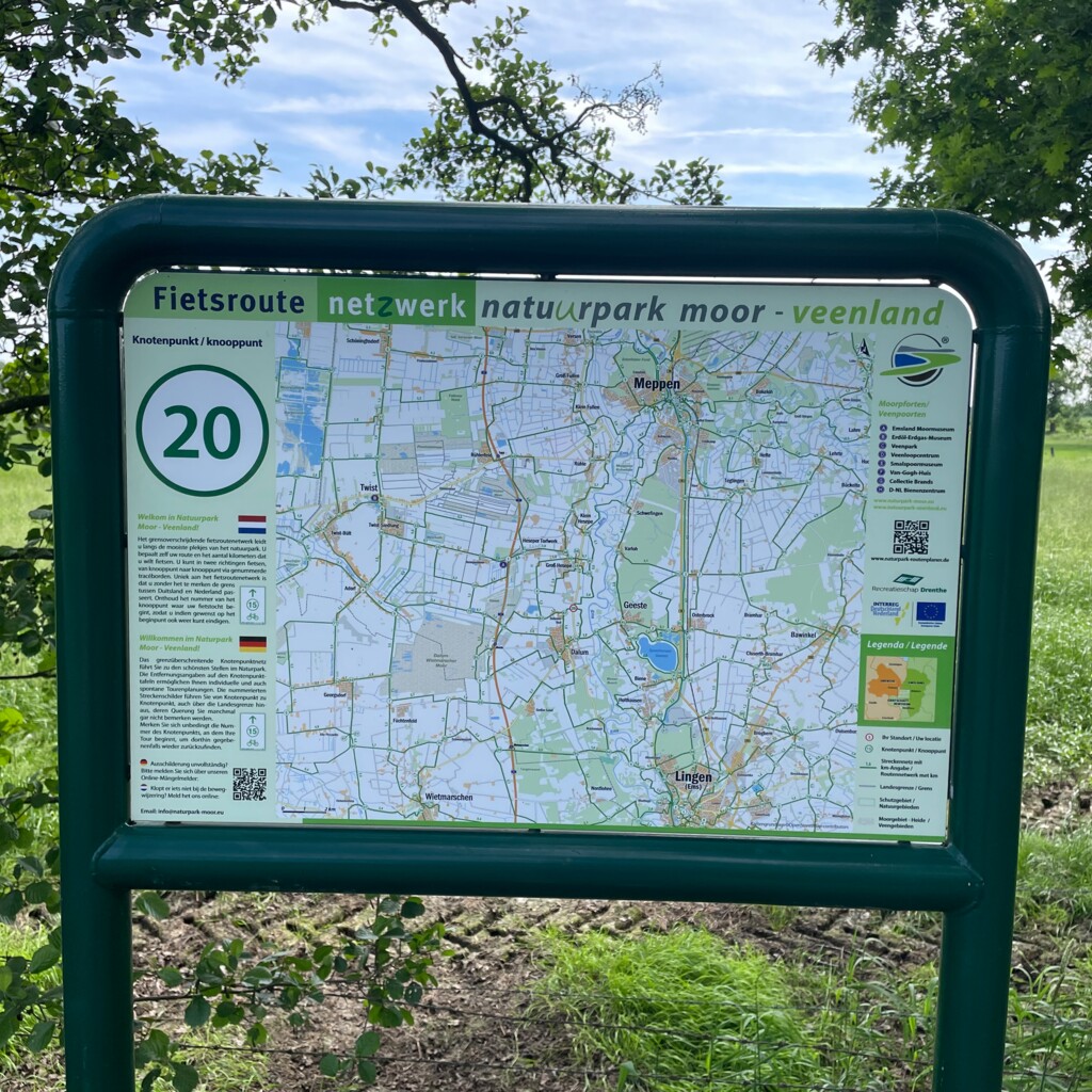 Knotenpunkt 20 Geeste Radweg