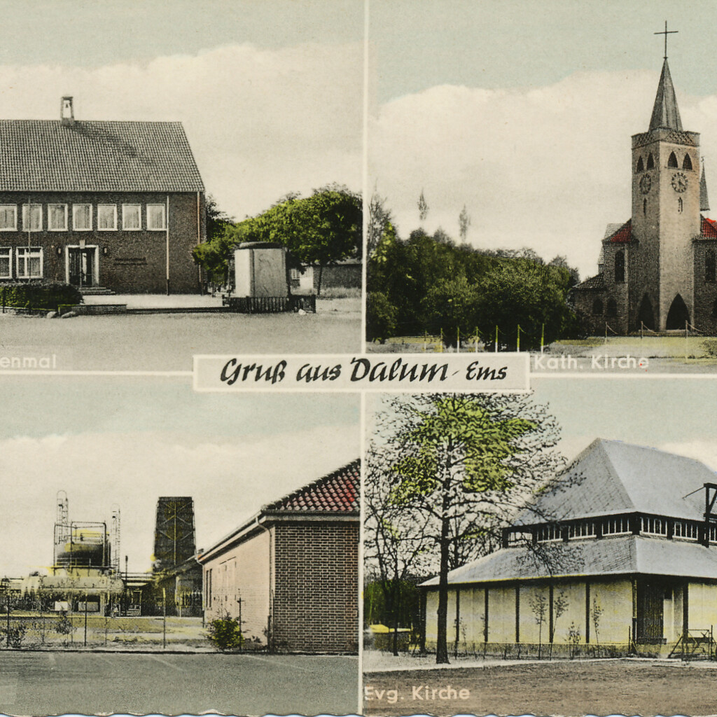 Da 1960 Ansichstskarte - Archiv der Gemeinde Geeste