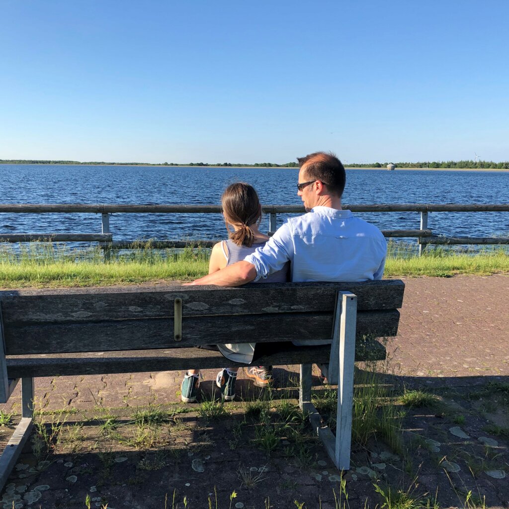 Pause am Speichersee