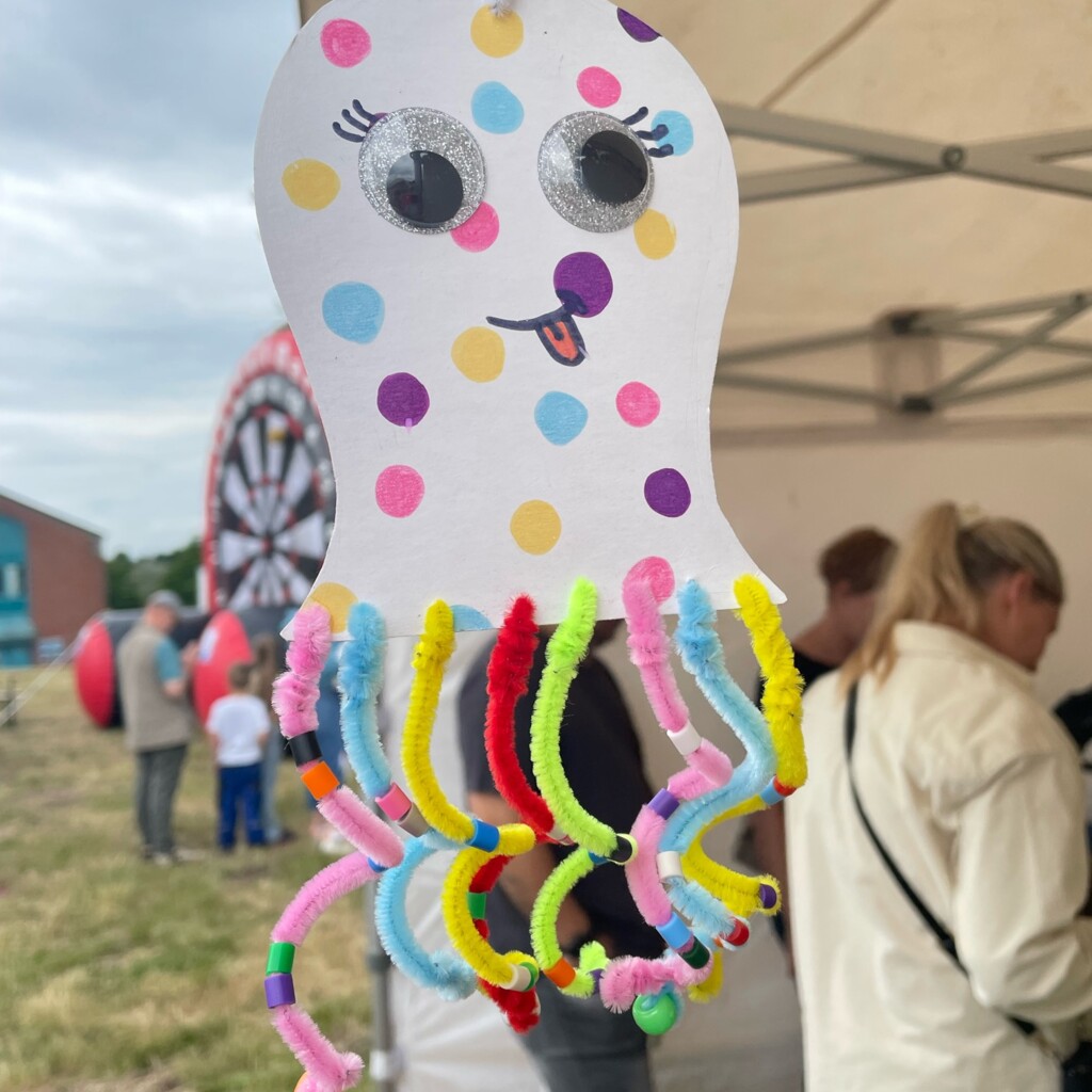 Eine Krake als Andenken an die Geester Seemeile