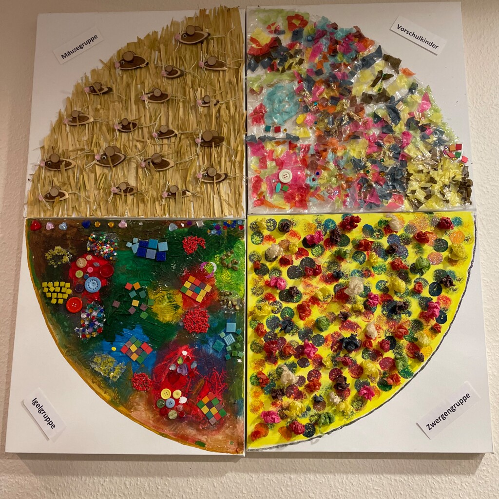 Pauluskindergarten buntes Bild Kreis - Gemeinde Geeste