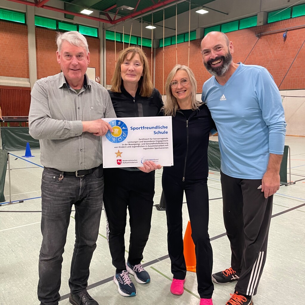 GSS Dalum Auszeichnung Sportfreundliche Schule