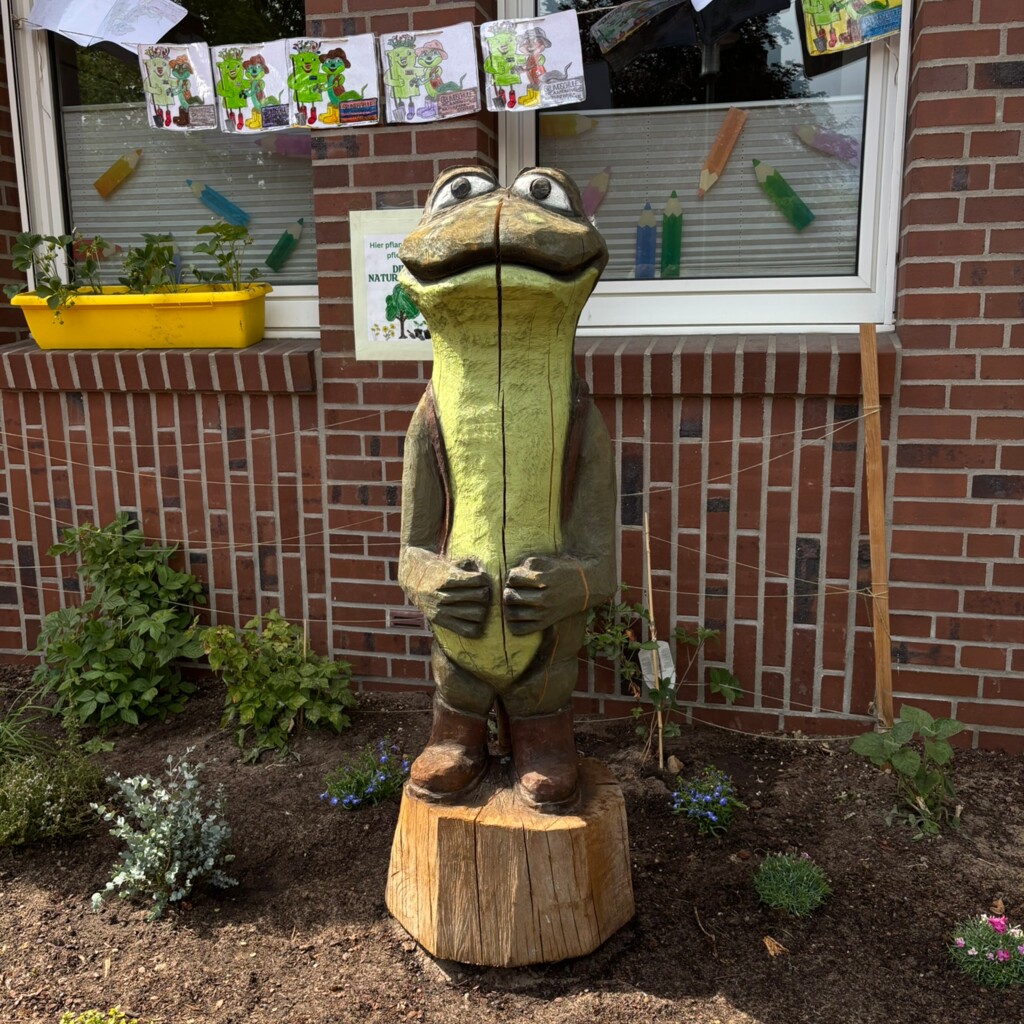 MOORex ist das Maskottchen der Naturpark-Schulen