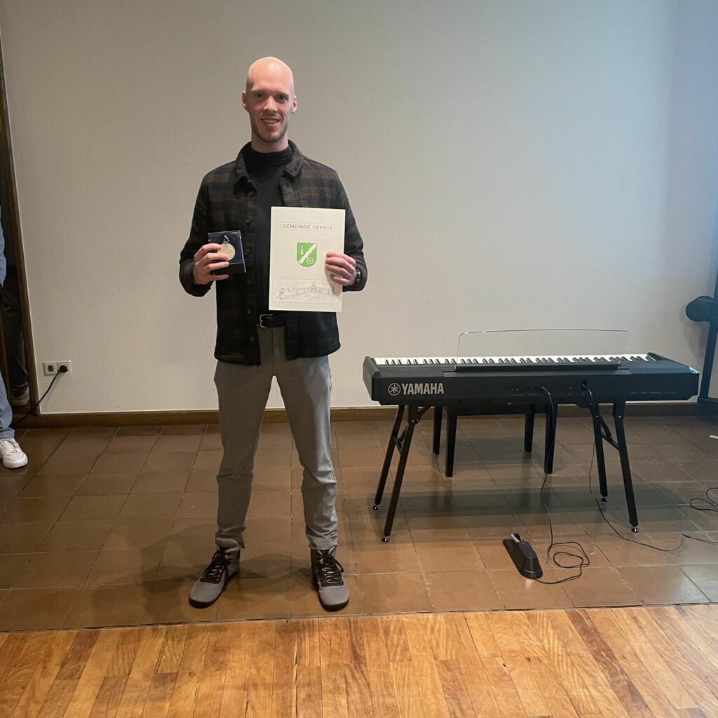 SuS Darme Triathlon - Ehrung Neujahrsempfang 2026 Gemeinde Geeste web