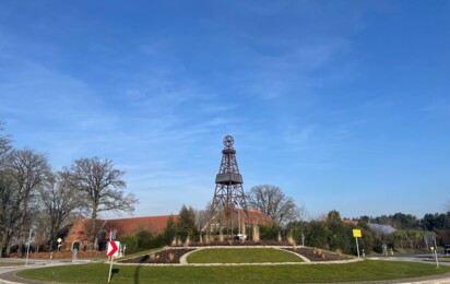 Kreisverkehr Bohrturm OD Dalum