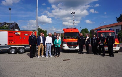 Einsegnung Fahrzeuge Feuerwehr Osterbrock 30.05.2026
