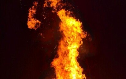 Osterfeuer Anmeldung zugeschnitten