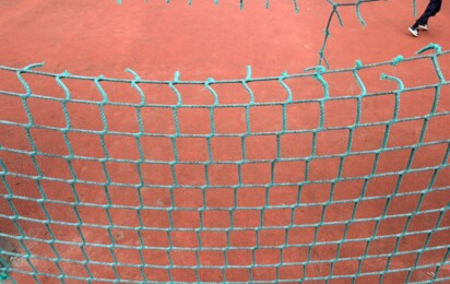Sachbeschädigung Tornetz Soccerfeld Antoniusschule quer- Gemeinde Geeste