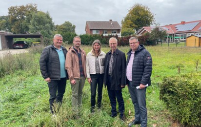 Neuer CombiMarkt in Geeste - symbolischer Spatenstich - Gemeinde Geeste quer