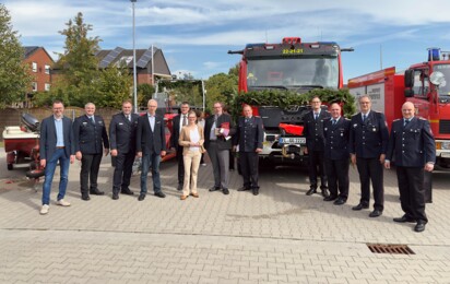 Einsegnung Fahrzeuge Feuerwehr Osterbrock TLF und RTB 12.09.2026