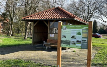 Torfwerk neue Infotafel