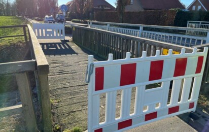 Radwegbrücke Neuer Diek Dalum