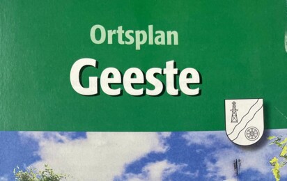 Ortsplan Gemeinde Geeste Städte Verlag