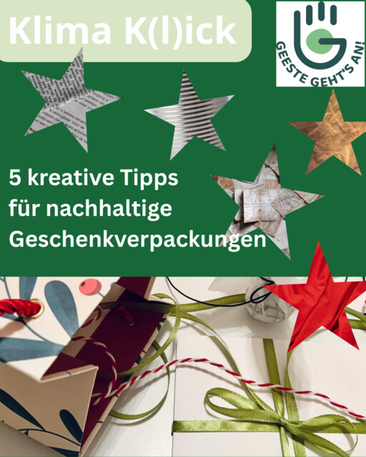 Klima K(l)ick Weihnachten 2025 Verpackungen