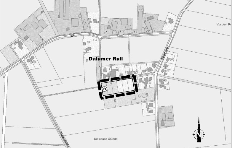 Kartenausschnitt B Plan 87 Kastanienallee Geltungsbereich Quelle Nieders Vermessung und Katasterverwaltung 2023
