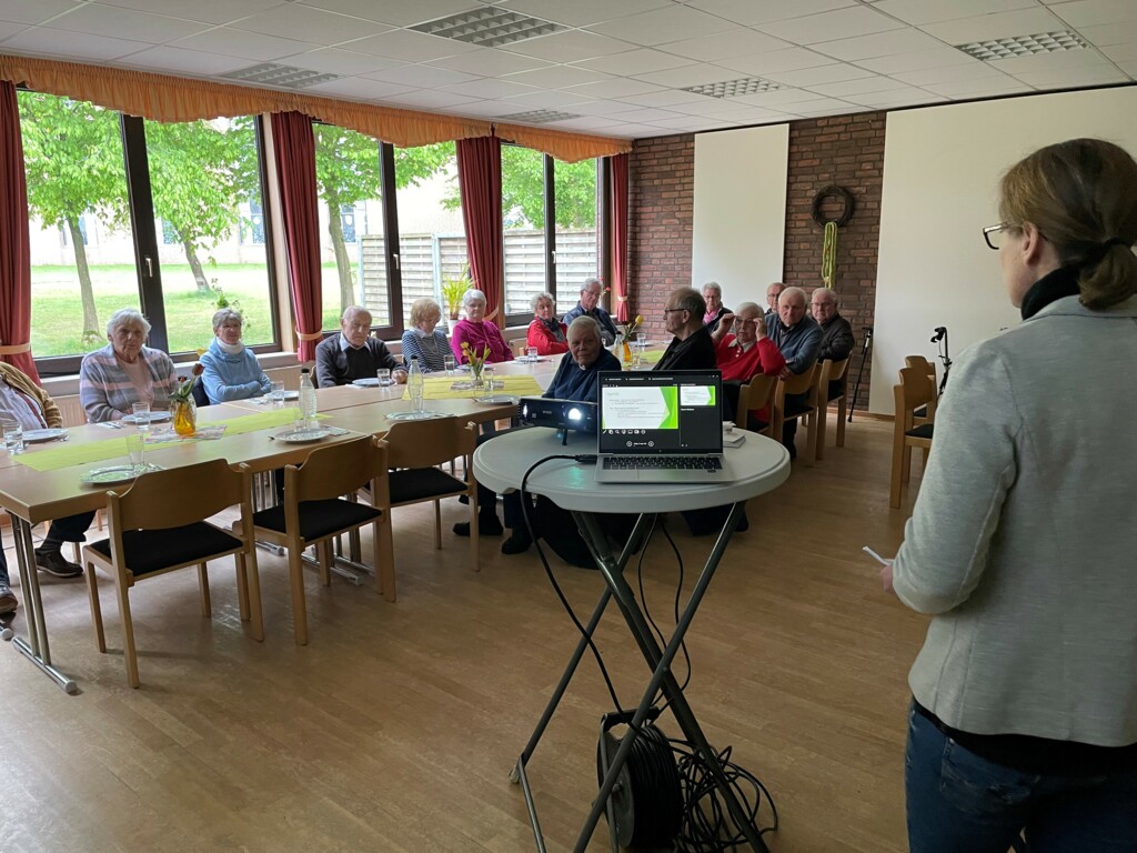 Mittagstisch Geeste-Vortrag Apotheke Freiwilligenagentur Geeste