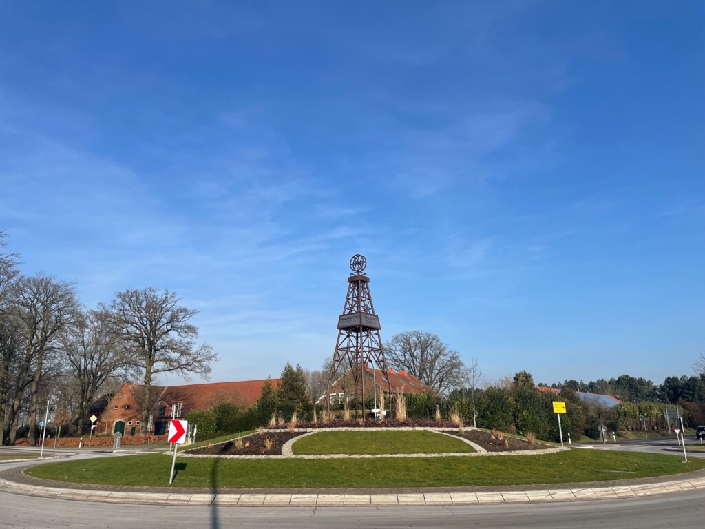 Kreisverkehr Bohrturm OD Dalum