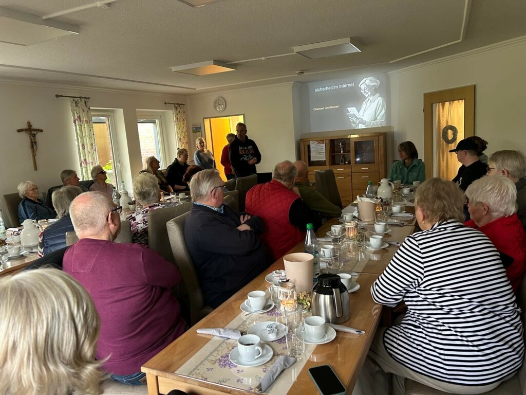 Vortrag Mittagstisch Geeste - Sicherheit im Internet Freiwilligenagentur Geeste