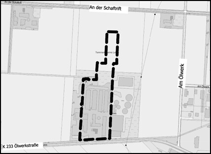 B-Plan 200 15 Änderung Grafik Kartenausschnitt