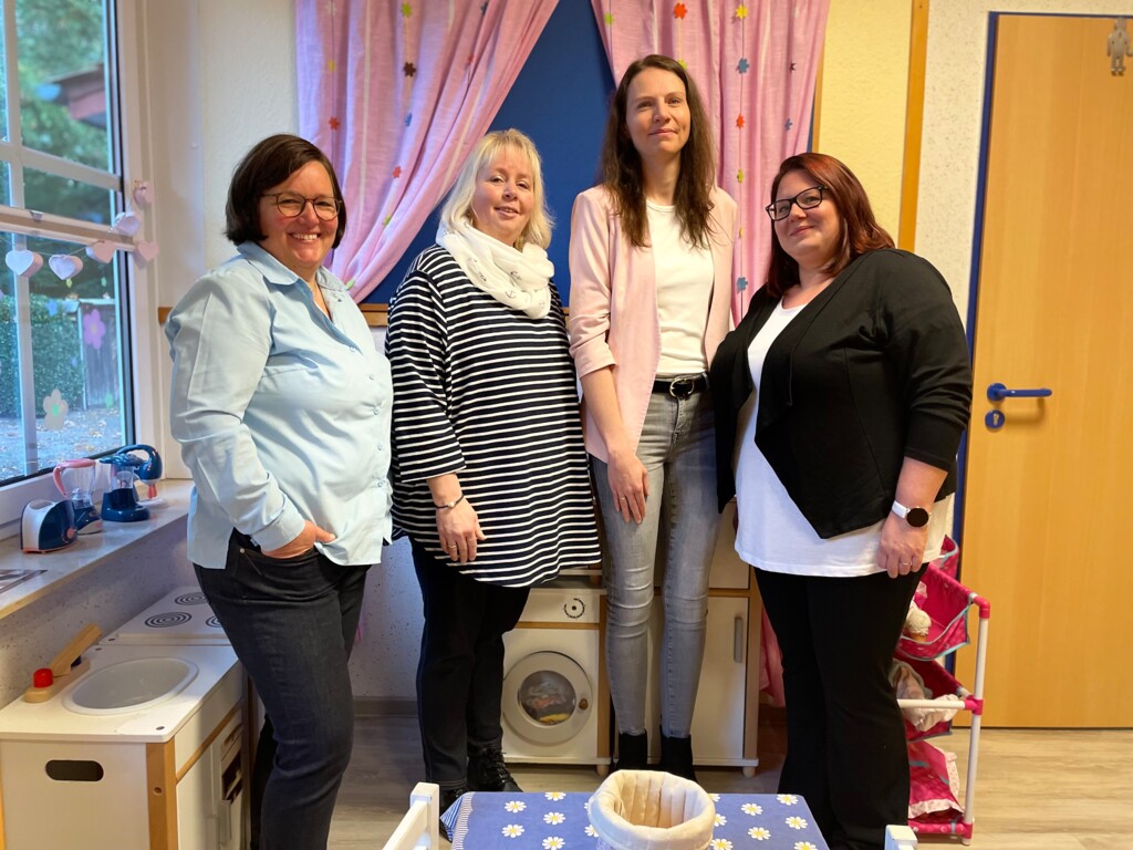 Pauluskindergarten Igelgruppe Team Erzieherinnen qf- Gemeinde Geeste