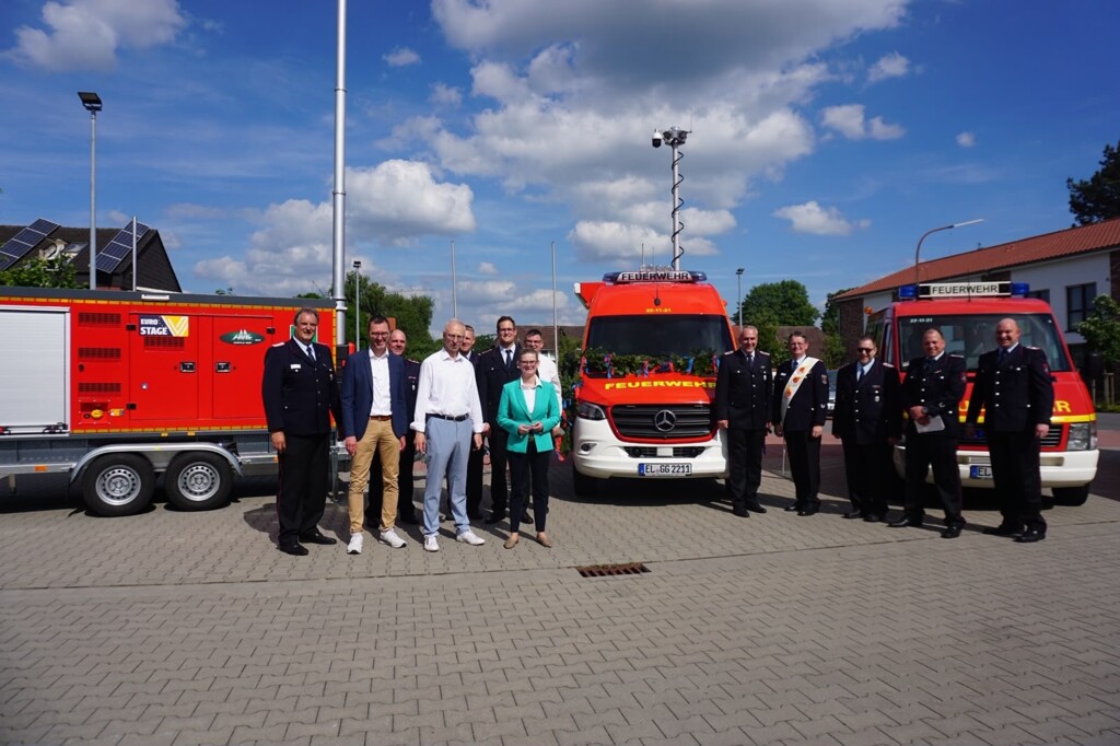 Einsegnung Fahrzeuge Feuerwehr Osterbrock 30.05.2026