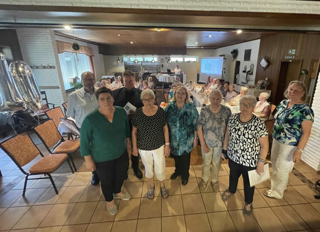 10 jähriges Jubiläum Witwenstammtisch 2024