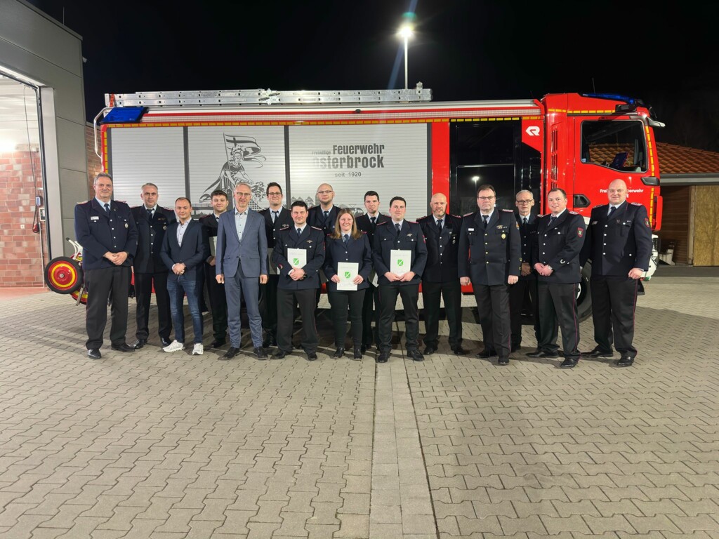 Jahresdienstversammlung Feuerwehr Osterbrock