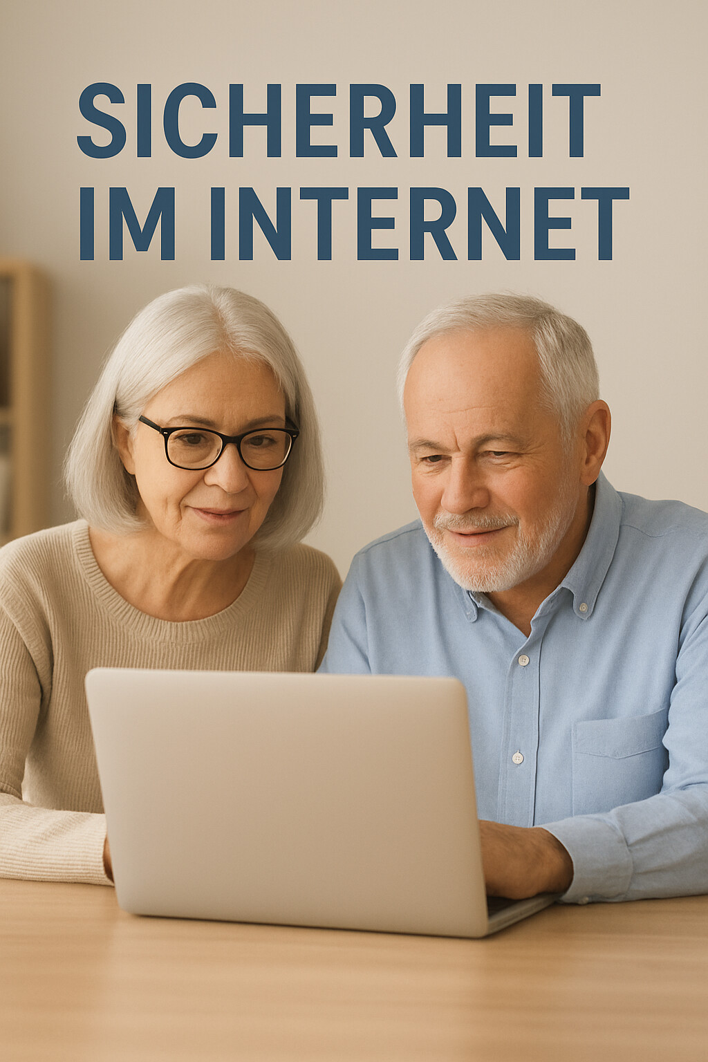 Vortrag beim Mittagstisch Sicherheit im Internet - Gemeinde Geeste KI generiert