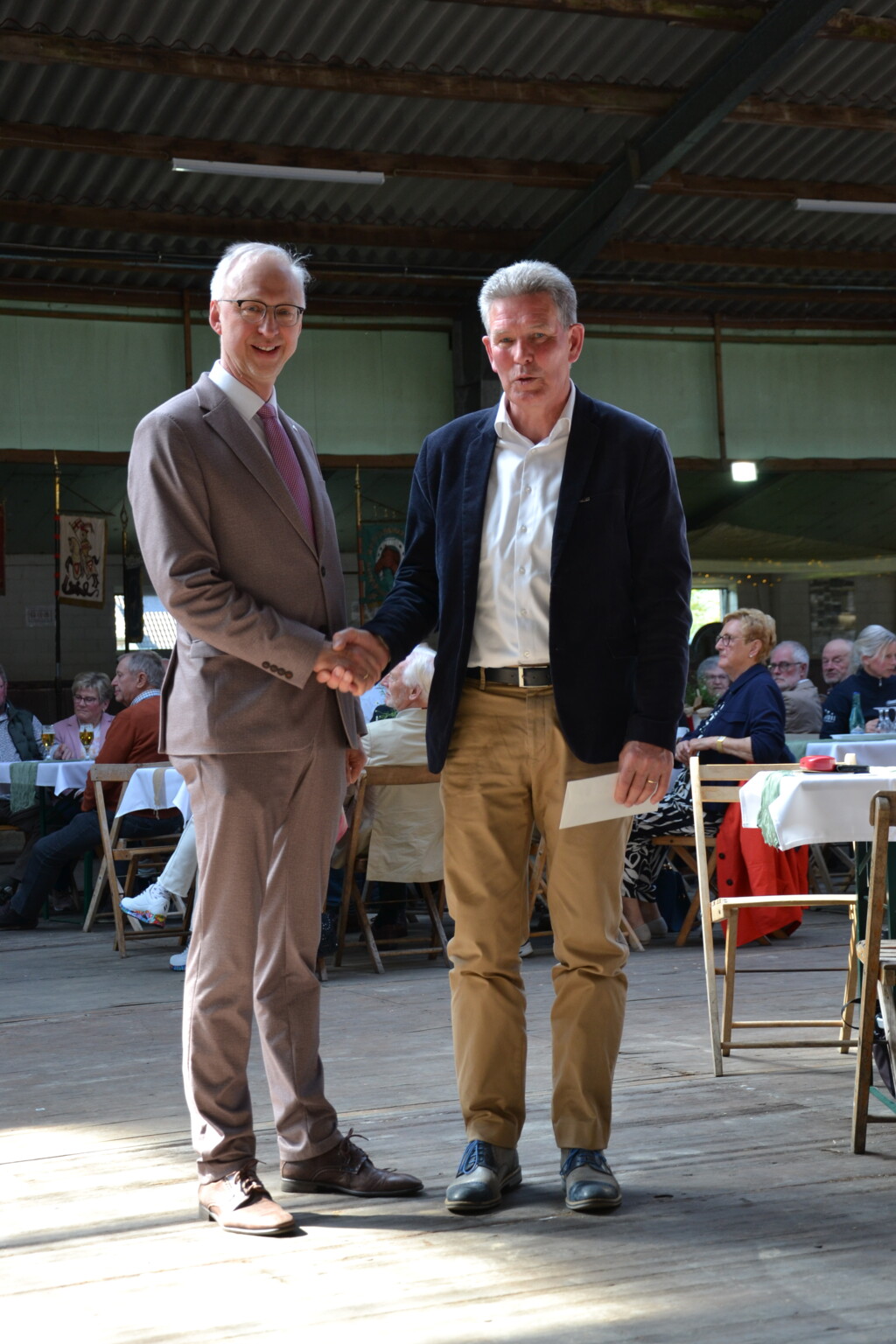 75 Jahre Reit und Fahrverein Osterbrock Helmut Höke Bernd Schmitz