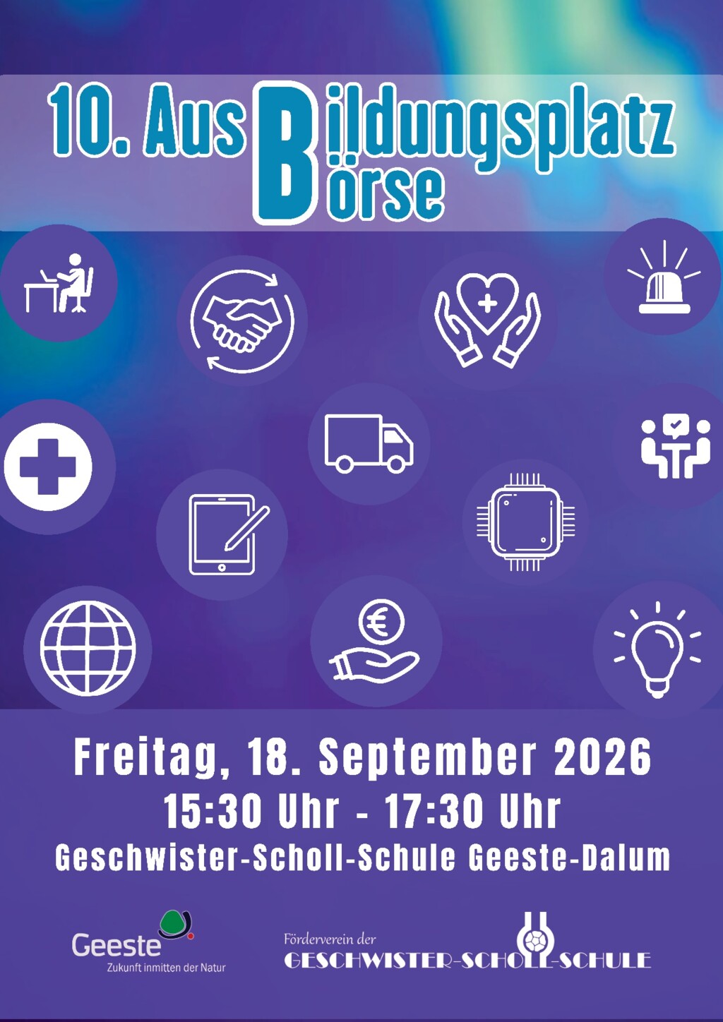 Ausbildungsplatzbörse Plakat